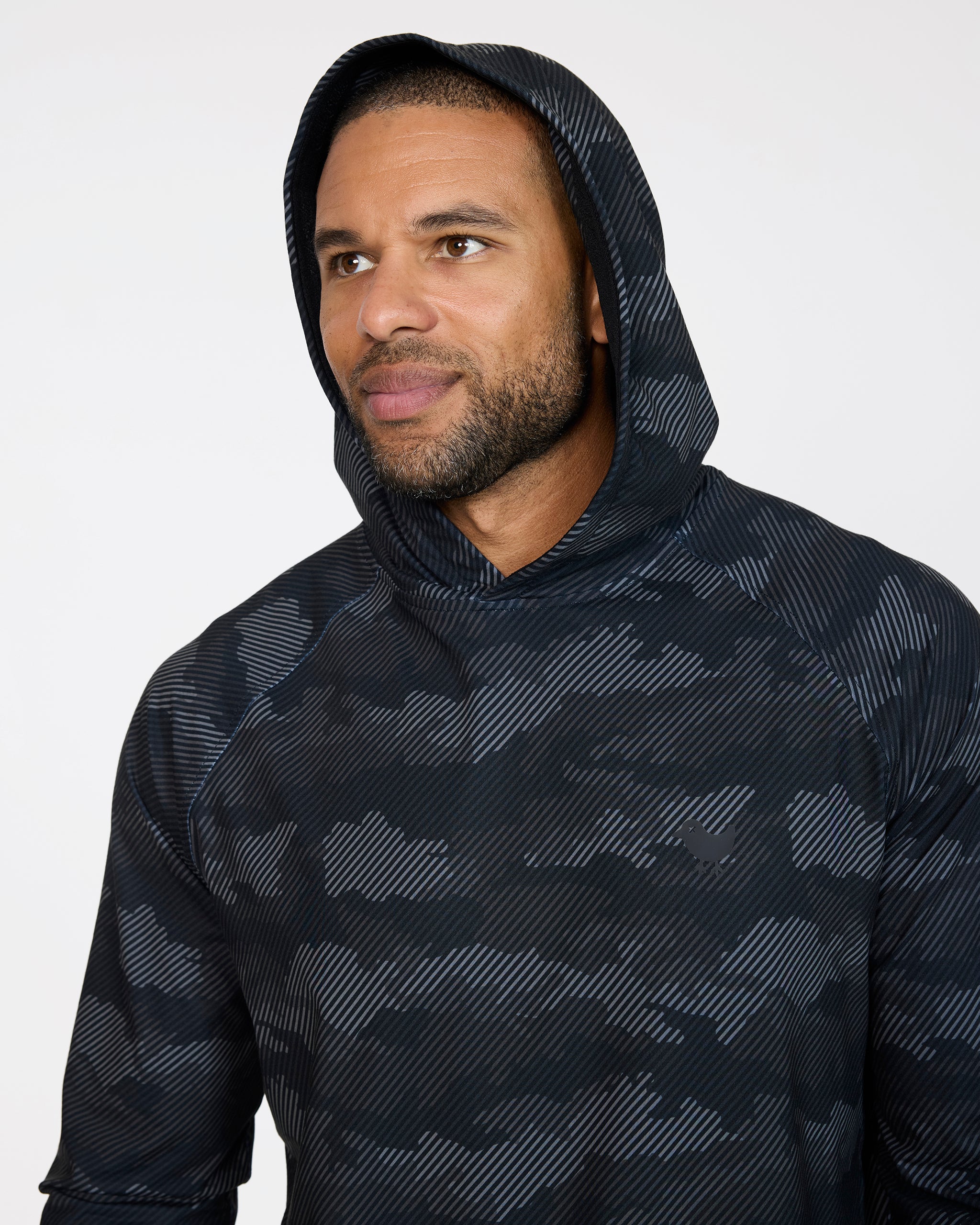 Velocity Hoodie - Frostbite - Black-Hoodie-Bad Birdie