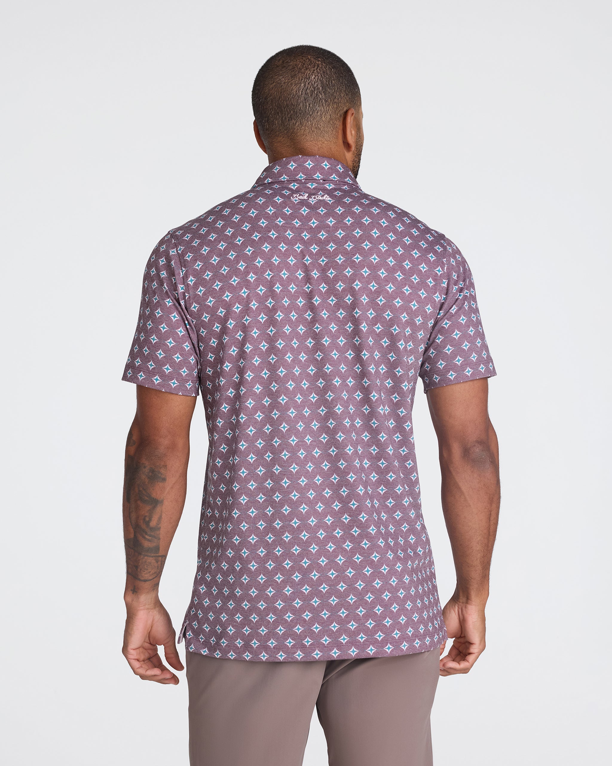 Pique Performance Polo - Swing Cypher-Men's Polo-Bad Birdie
