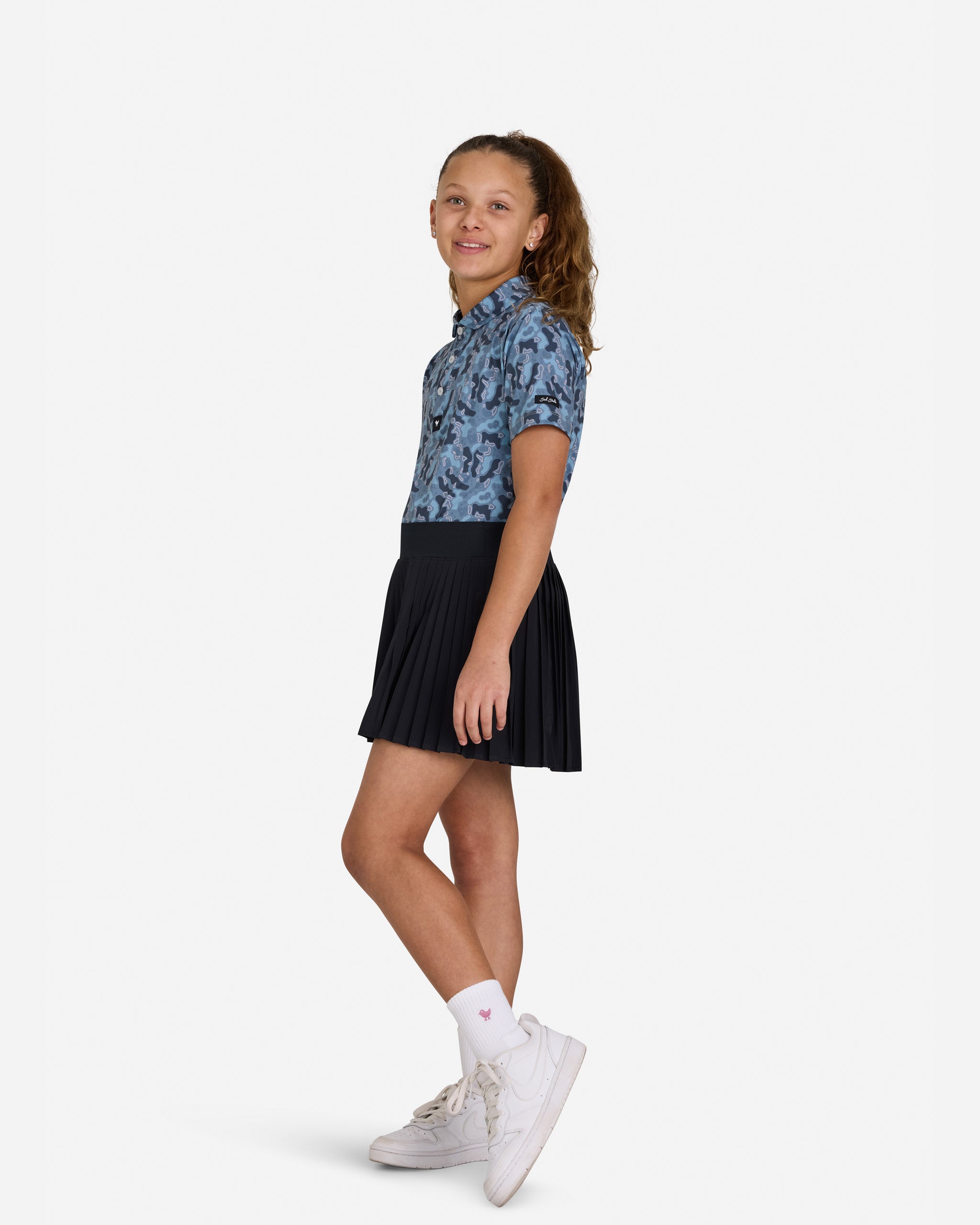 Topographic Triumph - Youth-Youth Polo-Bad Birdie