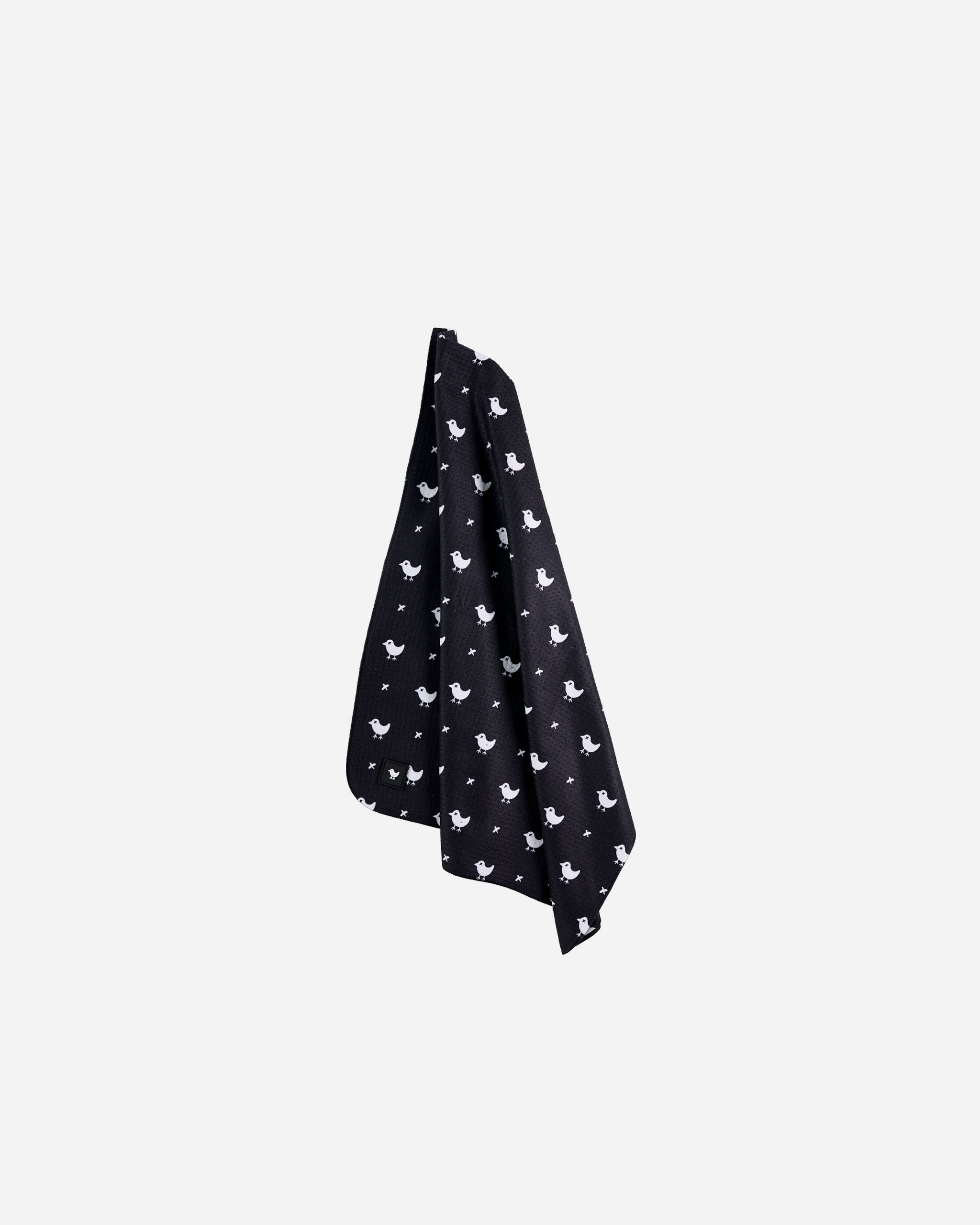 Tossed Towel - Black-Towel-Bad Birdie