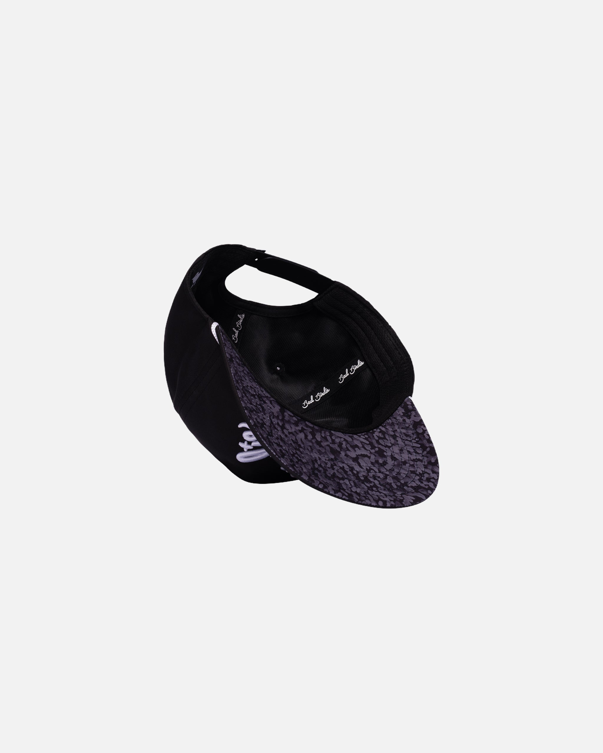 Birdie Rope Hat - Black/White-Bad Hat - Bad Birdie