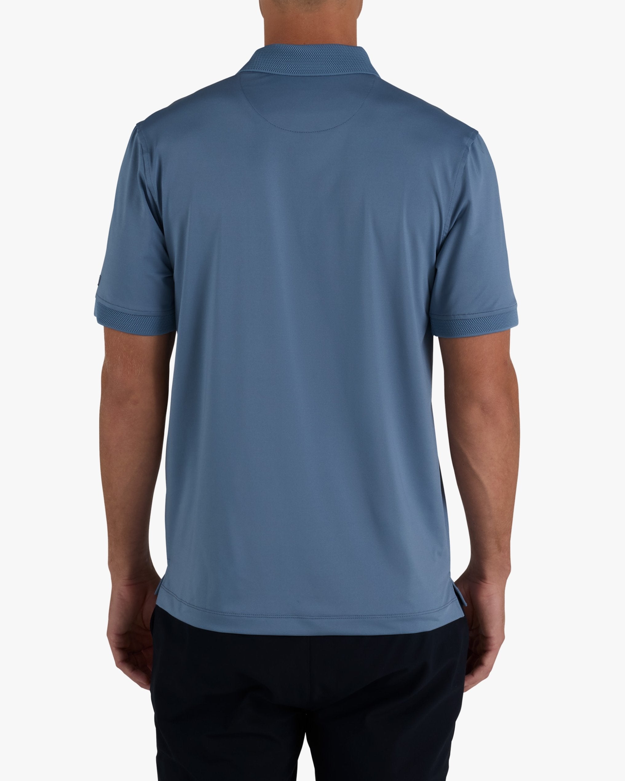 Ridge Performance Polo - Blue Mirage-Ridge Performance Polo - Bad Birdie