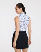 Stork Side Story - Sleeveless-Women's Polo-Bad Birdie