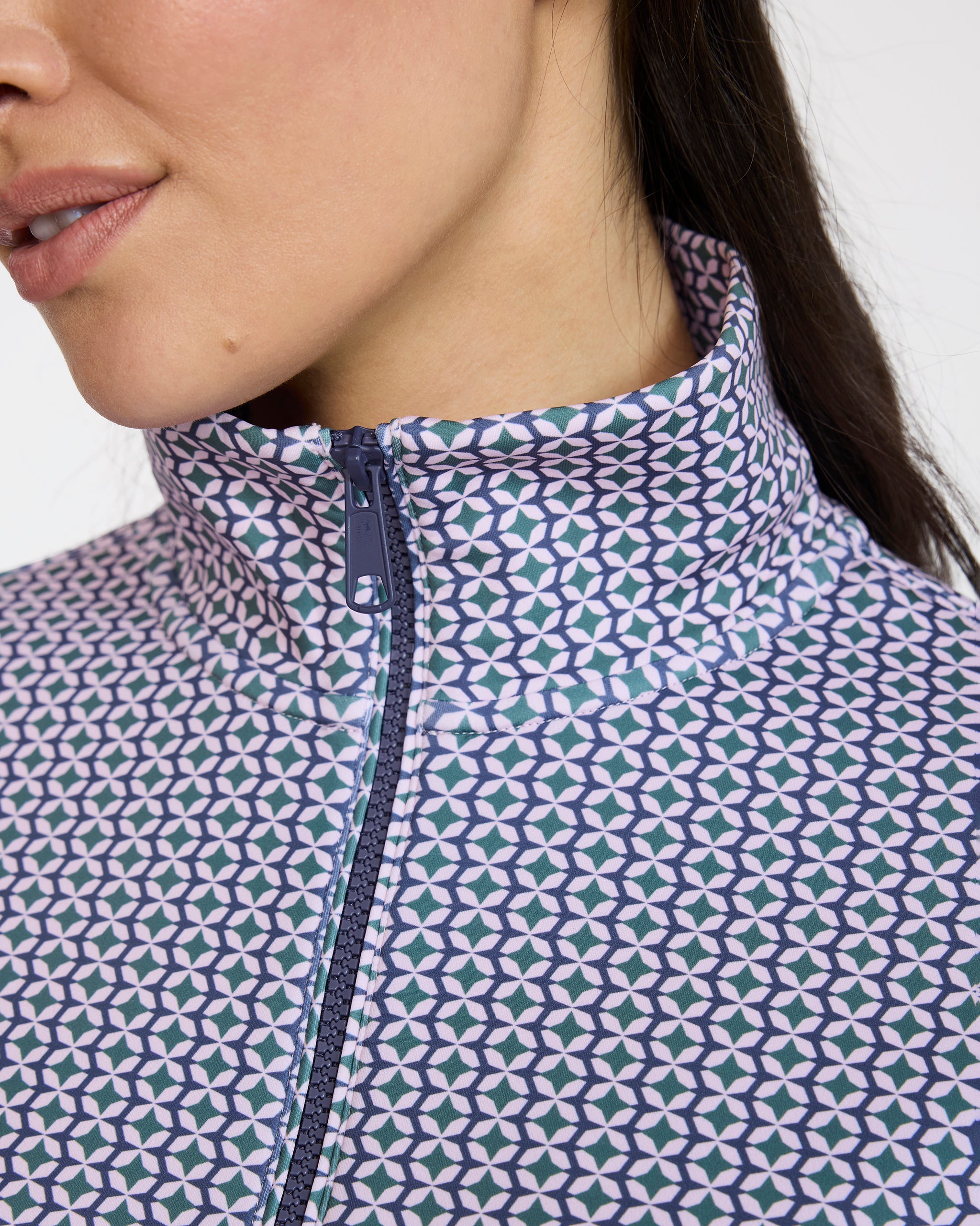 At Ease Quarterzip - In The Loop-Women's Quarterzip-Bad Birdie