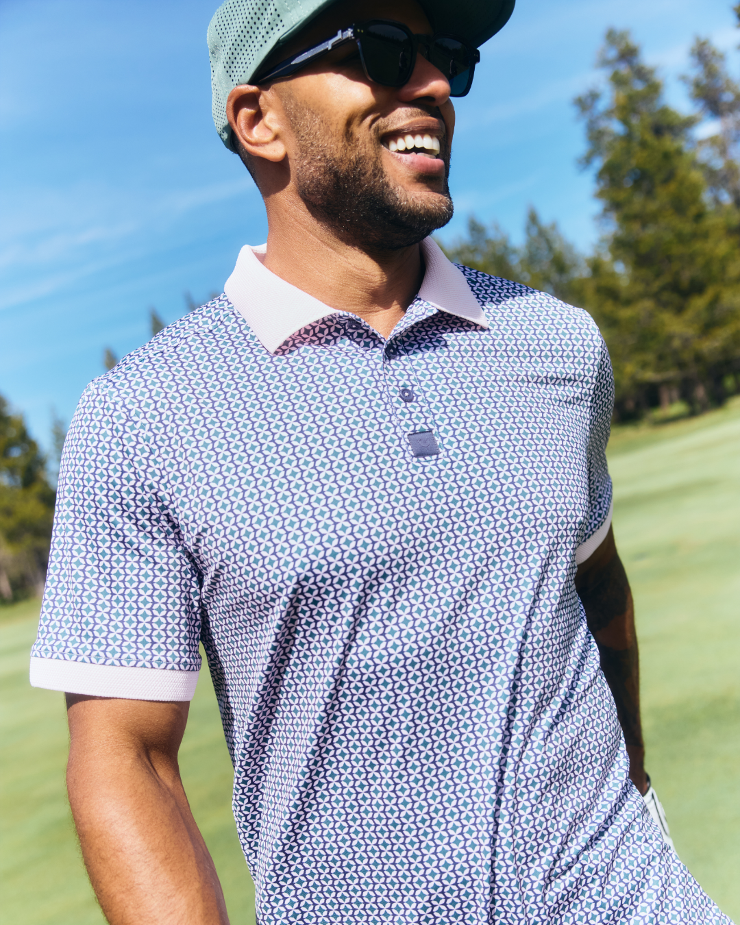 Ridge Performance Polo - In The Loop-Men's Polo-Bad Birdie