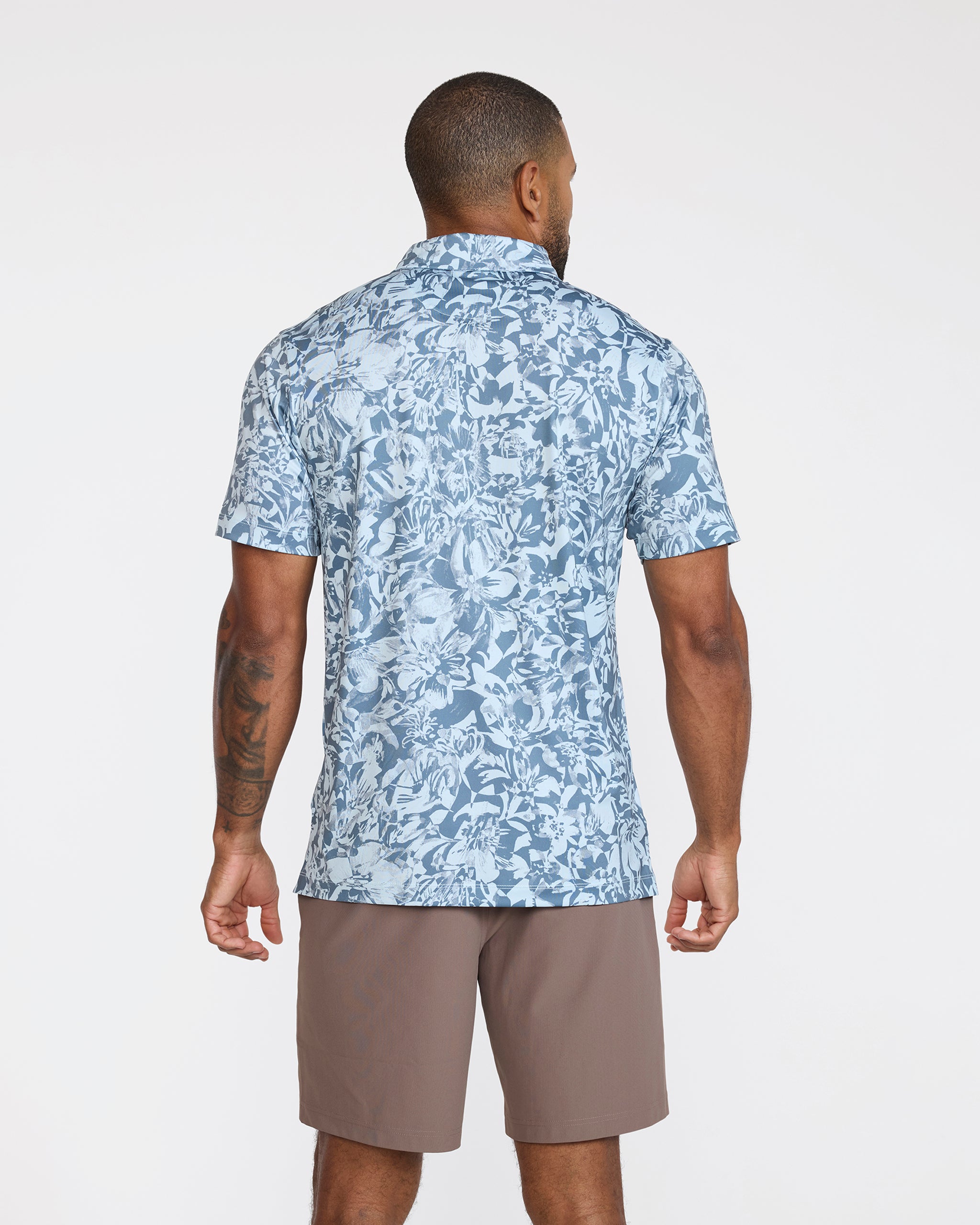 Tee off Tangent-Men's Polo-Bad Birdie