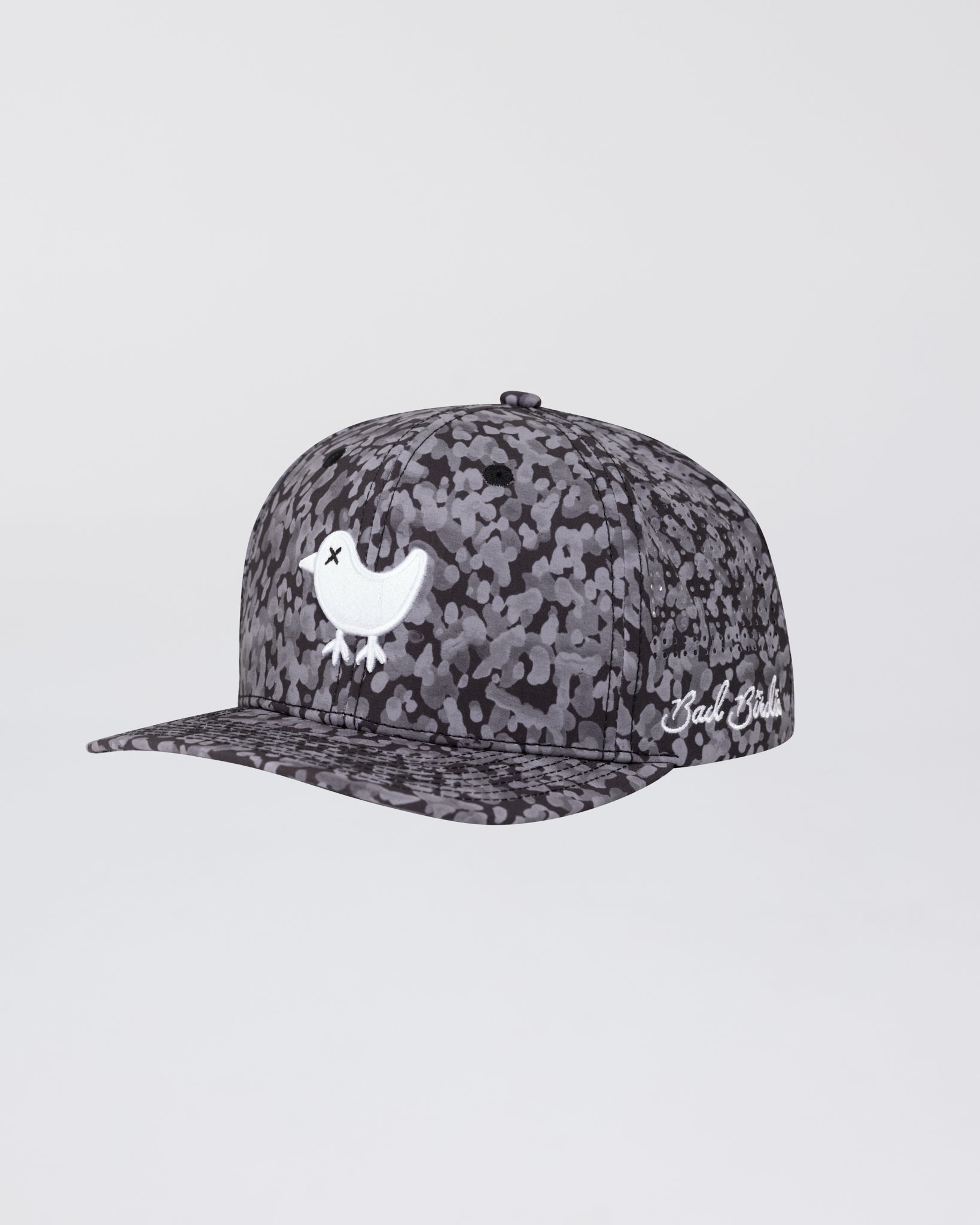 Birdie Snapback - Salt Shaker - Black-Hat-Bad Birdie