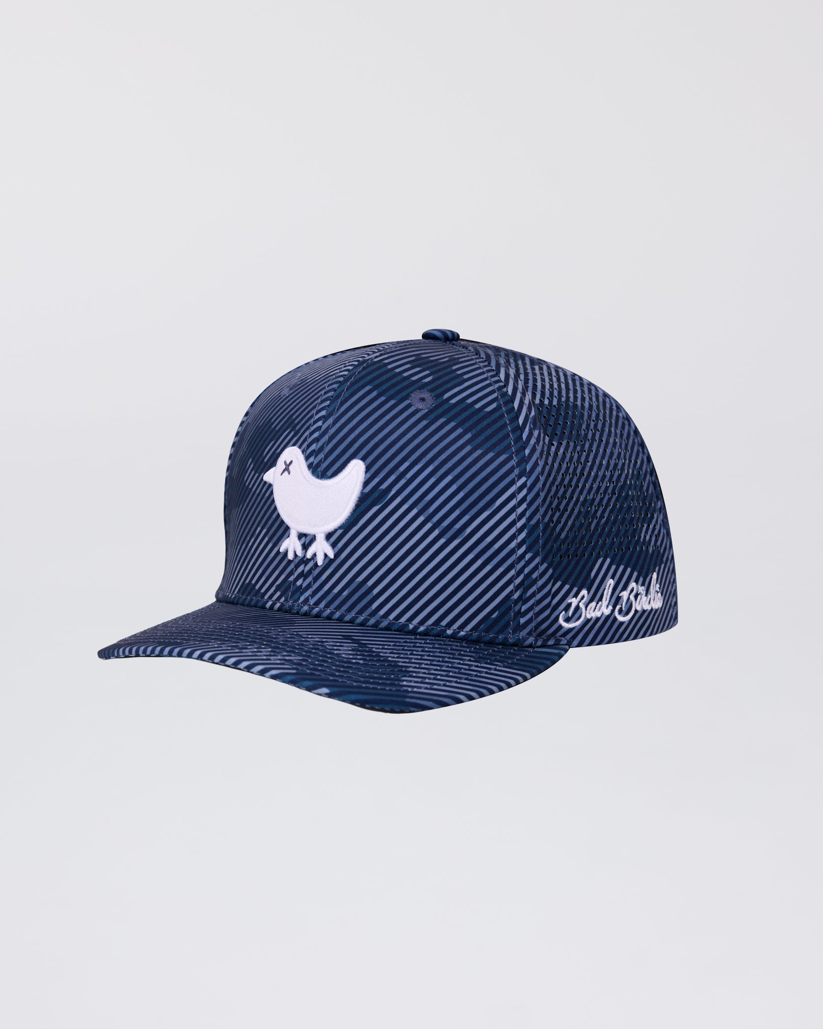 Birdie Snapback - Frostbite - Dark Navy-Hat-Bad Birdie