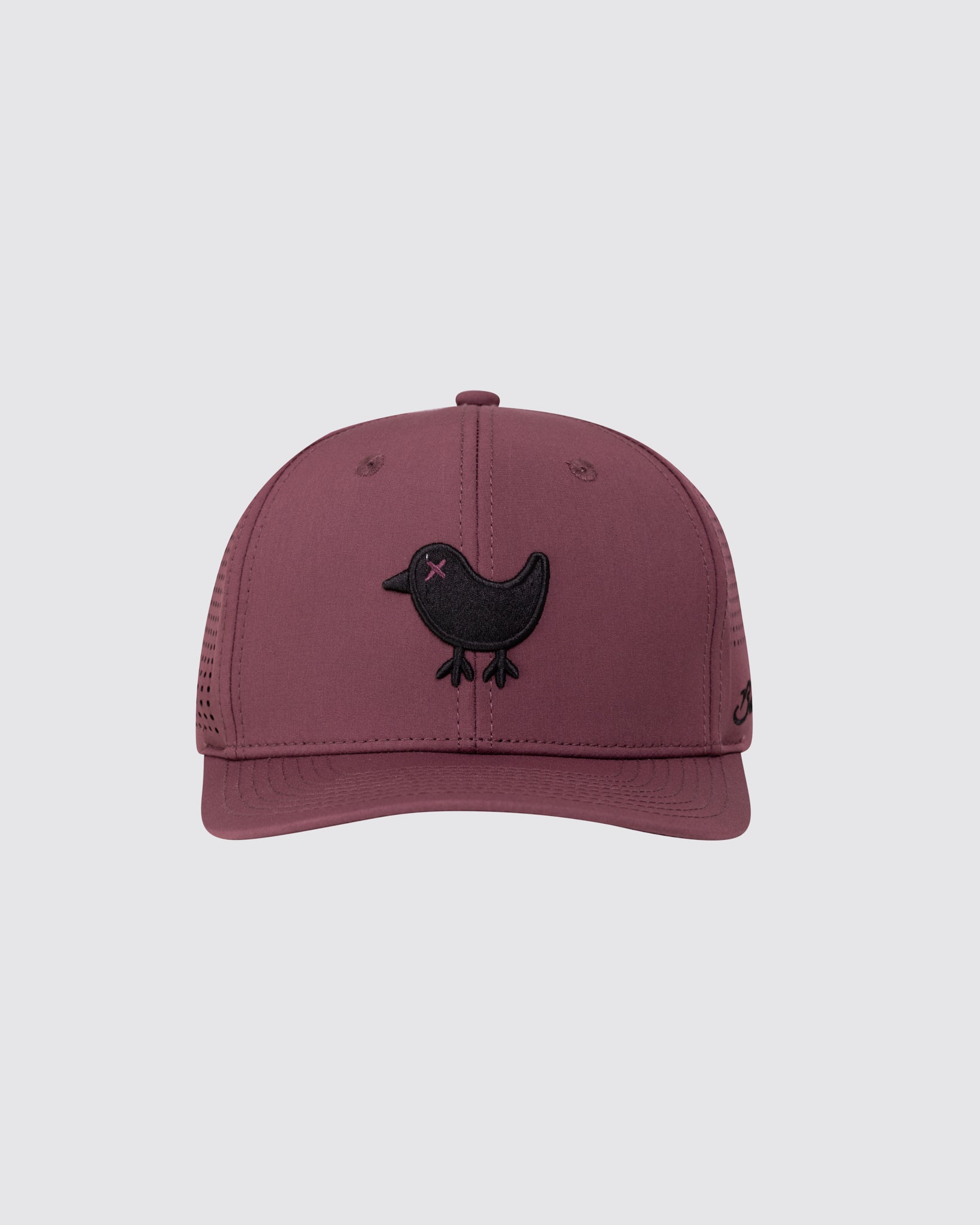 Birdie Snapback - Plum Wine-Hat-Bad Birdie