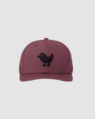 Birdie Snapback - Plum Wine-Hat-Bad Birdie