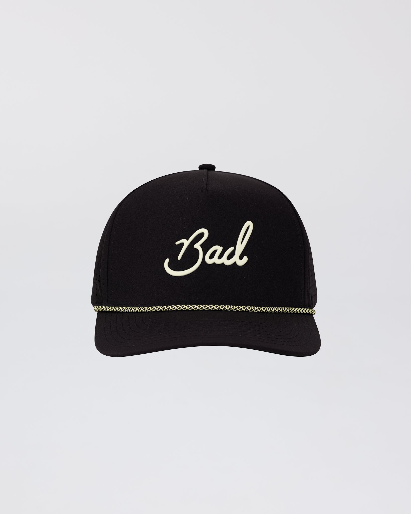 Active Bad Hat - Black - Light Yellow-Hat-Bad Birdie