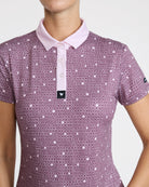 Block Party - Plum wine-Women's Polo-Bad Birdie