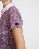 Block Party - Plum wine-Women's Polo-Bad Birdie