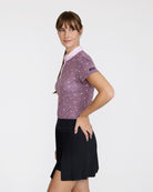 Block Party - Plum wine-Women's Polo-Bad Birdie