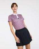 Block Party - Plum wine-Women's Polo-Bad Birdie