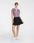 Block Party - Plum wine-Women's Polo-Bad Birdie