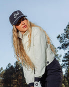 "Bad" Rope Golf Hat - Black-Hat-Bad Birdie