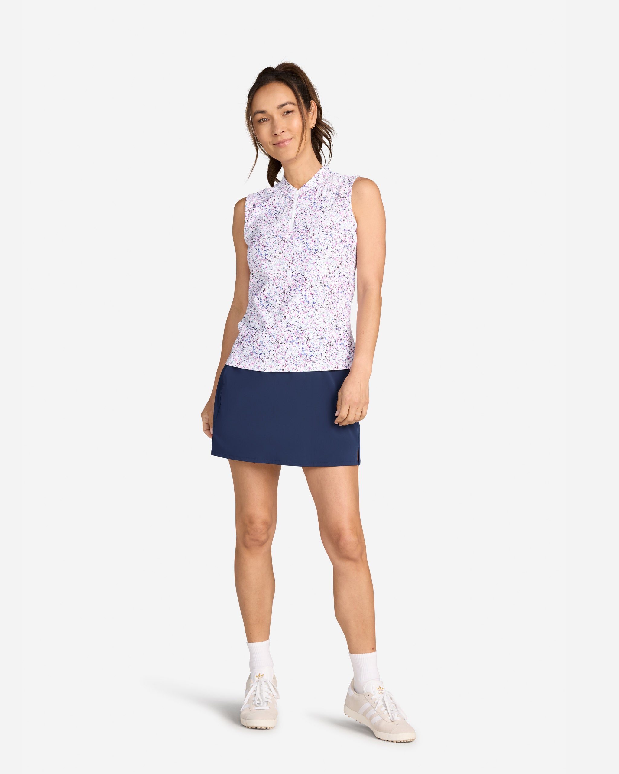 Blade - Paint Splatter 3-Performance Golf Polo-Bad Birdie