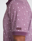 Ridge Performance Polo - Block Party - Plum Wine-Men's Polo-Bad Birdie