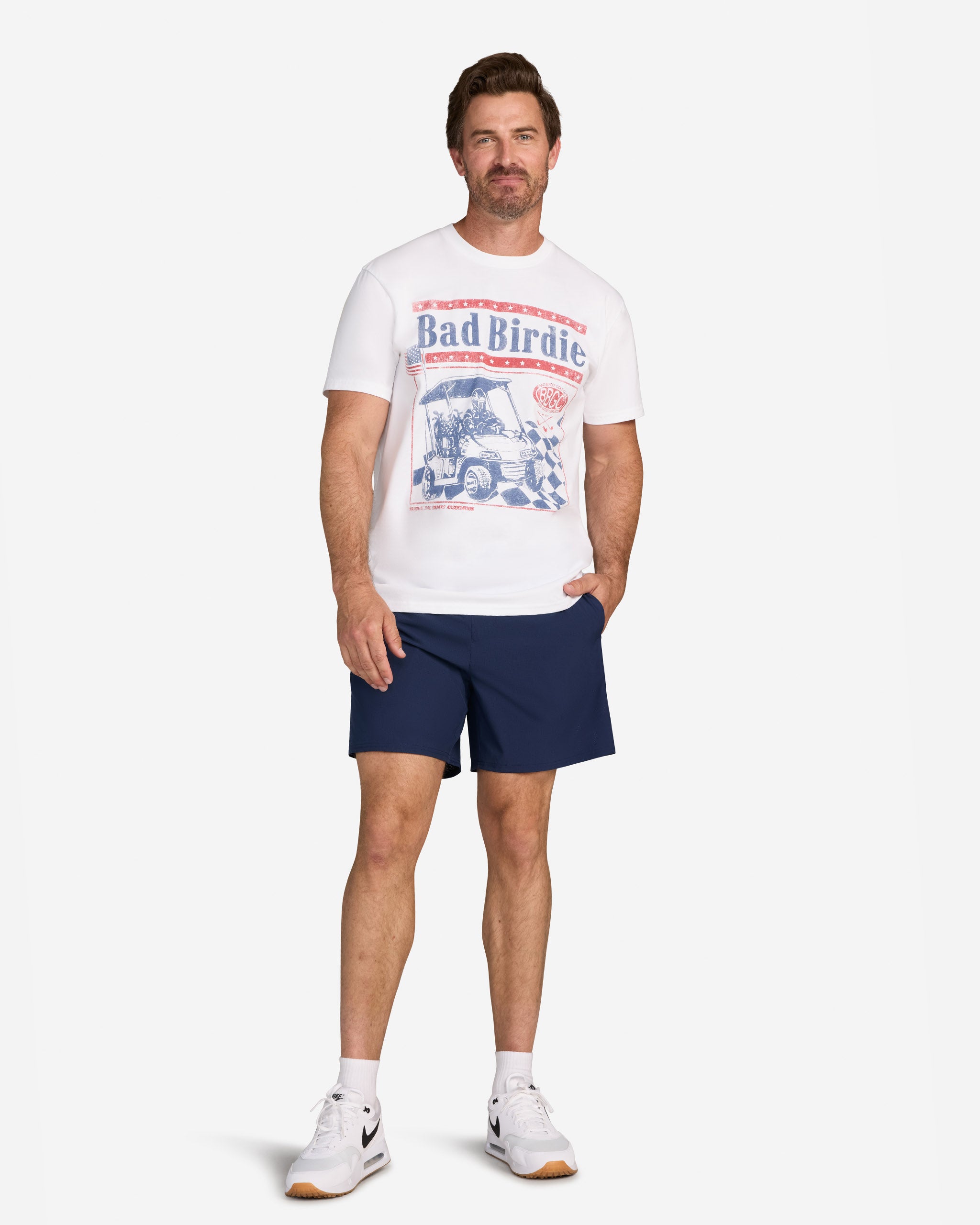 Speedway Series Tee-Men's T-Shirt-Bad Birdie