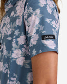 Youth Polo - Stormy Petals-Youth Polo-Bad Birdie