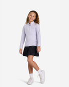 Youth Velocity QZ - Thistle-Youth Quarterzip-Bad Birdie