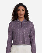 UV Quarterzip - Throwing Darts-Women's Quarterzip-Bad Birdie