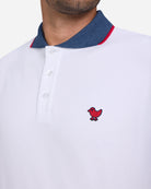 Red, White & Bad-Men's Polo-Bad Birdie