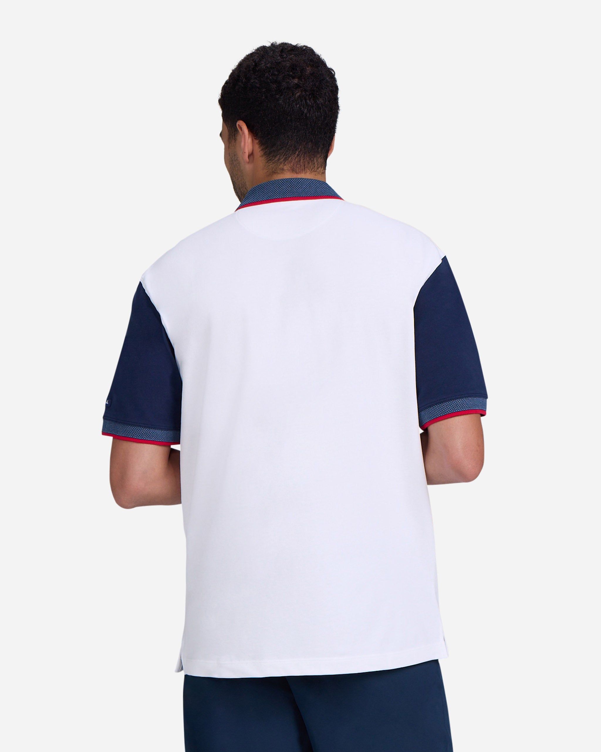 Red, White & Bad-Men's Polo-Bad Birdie