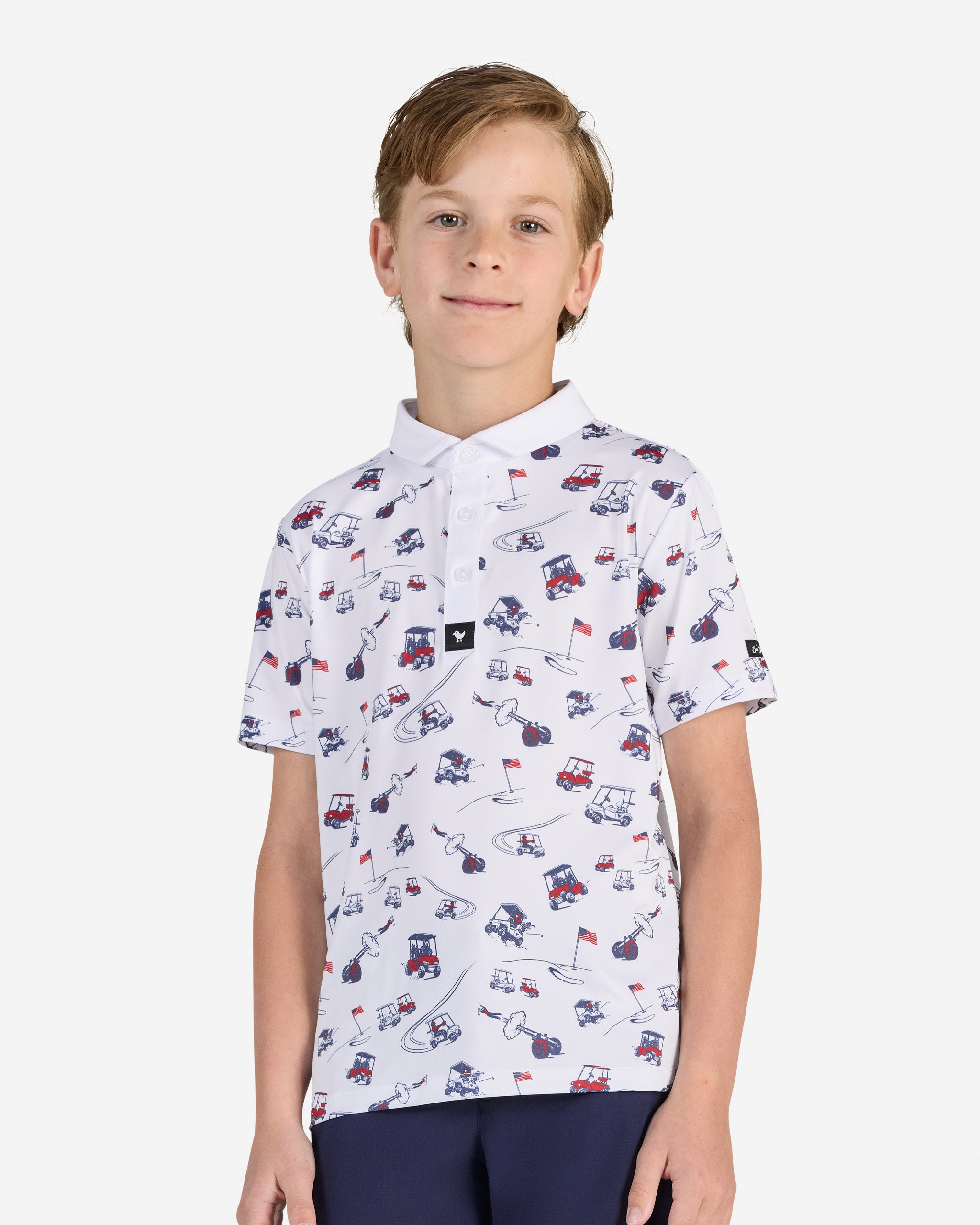 USA Speedway Series-Youth Polo-Bad Birdie