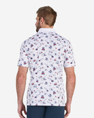 USA Speedway Series-Men's Polo-Bad Birdie