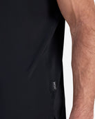 Vapor Cooling Polo - Black-Men's Polo-Bad Birdie