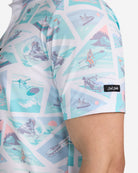 White Caps Welcome-Men's Polo-Bad Birdie
