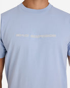 Birdie Blur Tee - Blue Blizzard-Men's T-Shirt-Bad Birdie