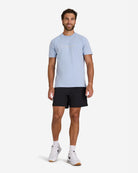 Birdie Blur Tee - Blue Blizzard-Men's T-Shirt-Bad Birdie
