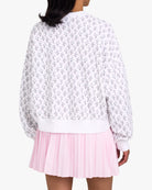 French Terry Crewneck - Petunia Junkie-Women's Crewneck - Bad Birdie