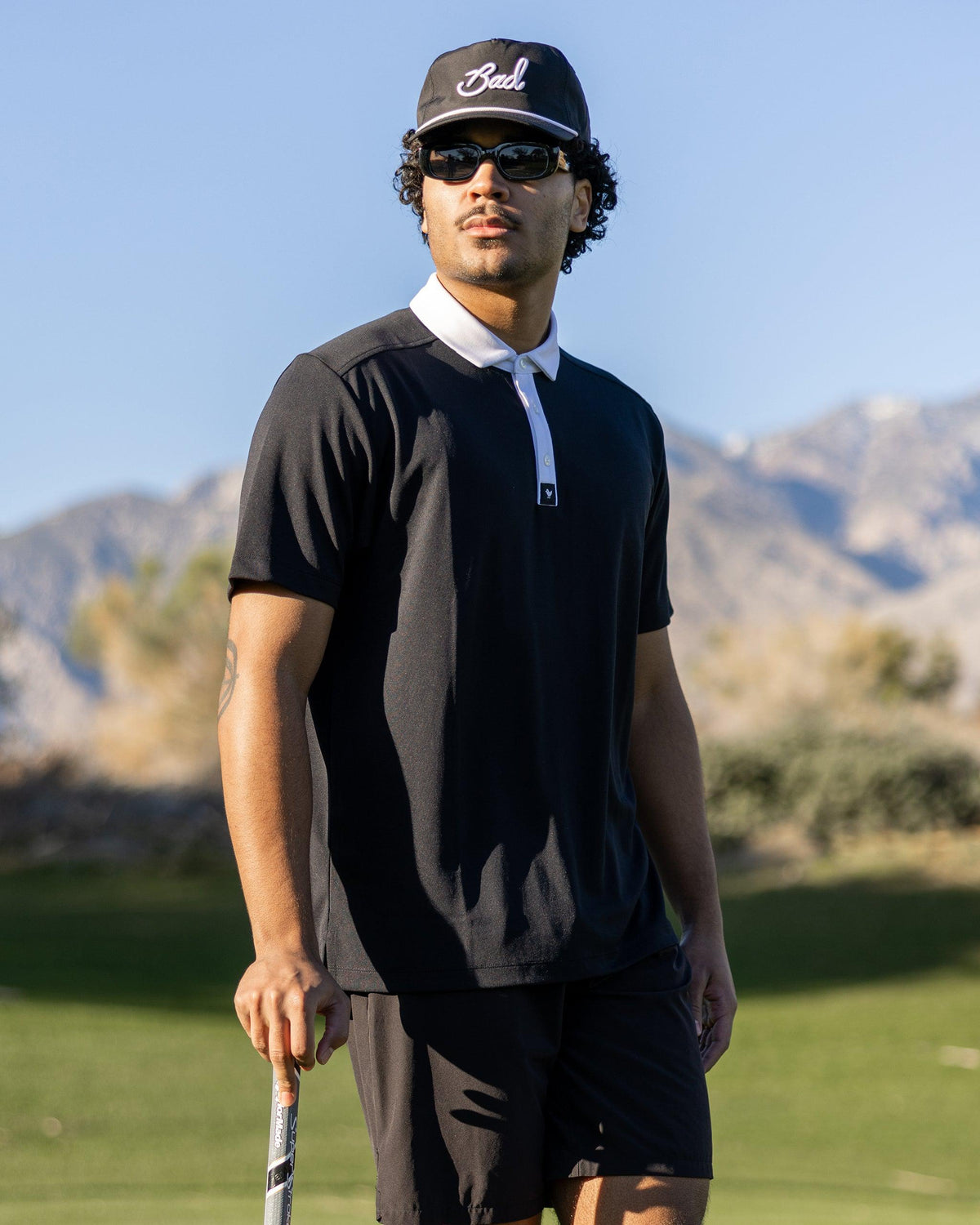 The Tux-Men's Polo-Bad Birdie